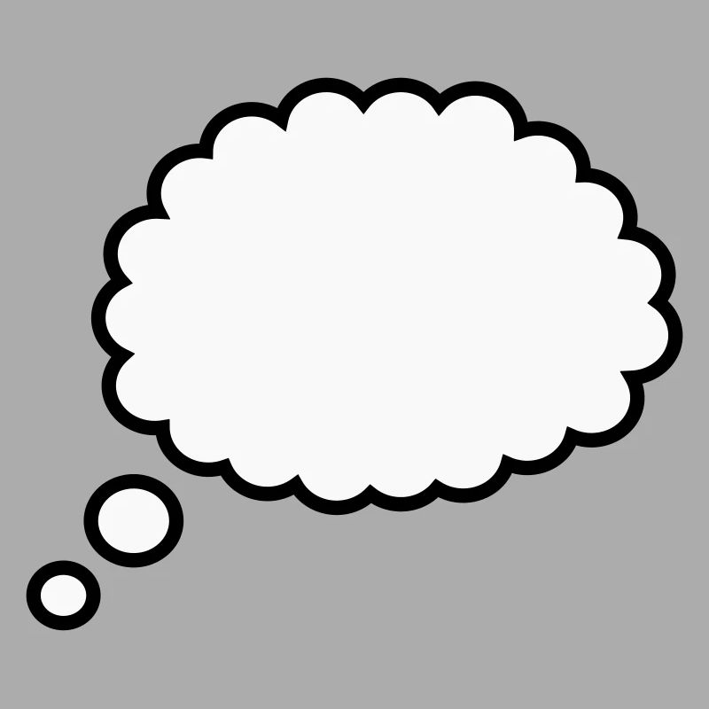 Thinking bubble