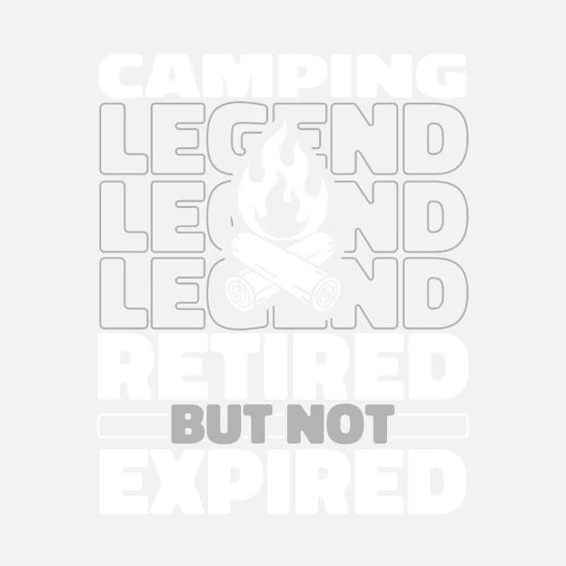 Retired camping tent