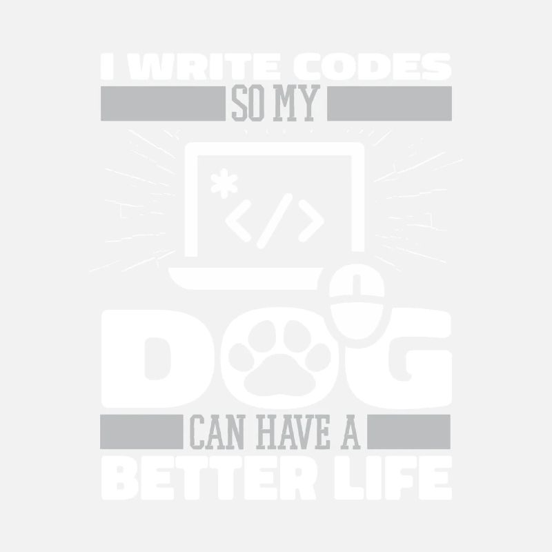 Developer Coder Programmer Dog