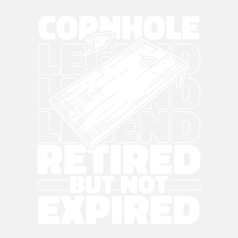 Cornhole Blind Hole Game à la retraite
