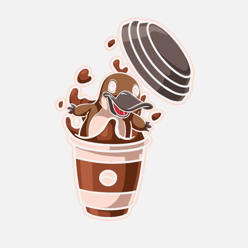 Kaffee Cafe Schnabeltier