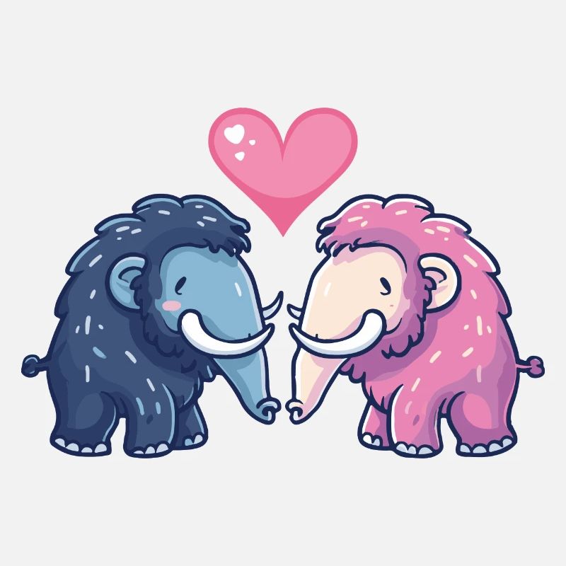 Mammoth Comic Couple Love