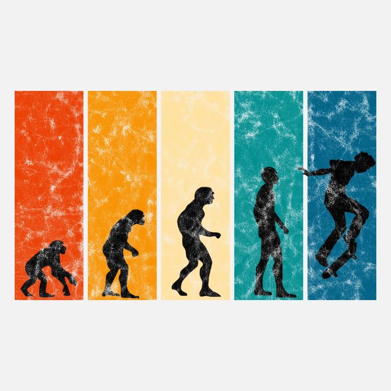 Evolution Skateboarder Skateboard Skater Skate