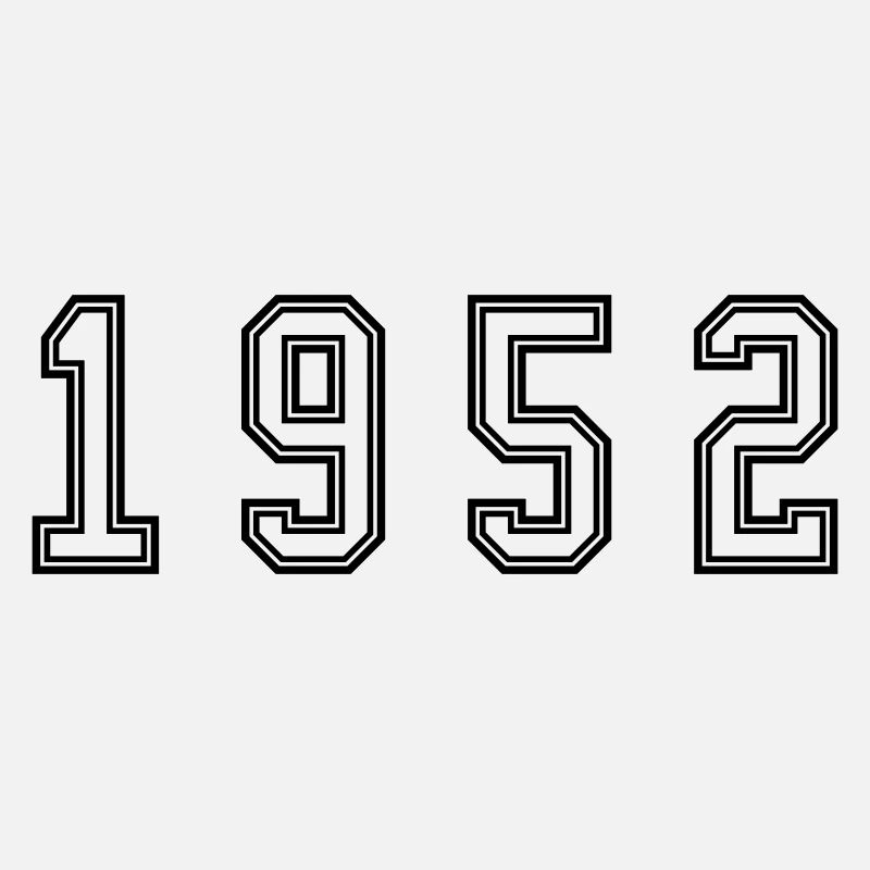 Numéro de l’année 1952
