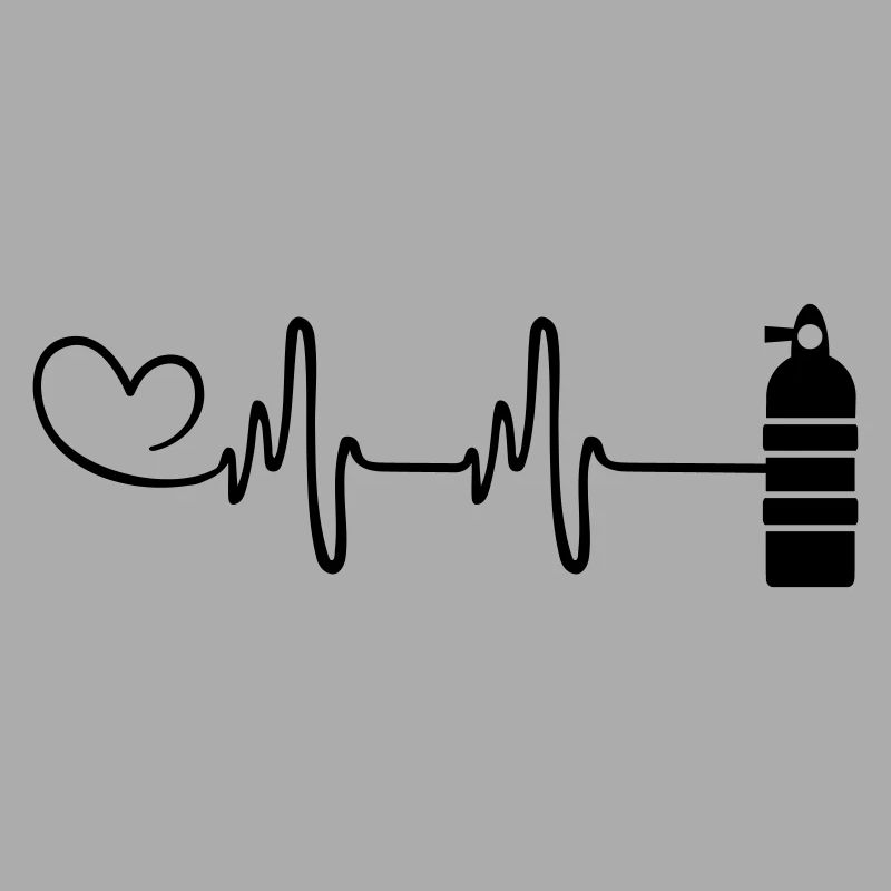 Oxygen Diving Pulse Heart