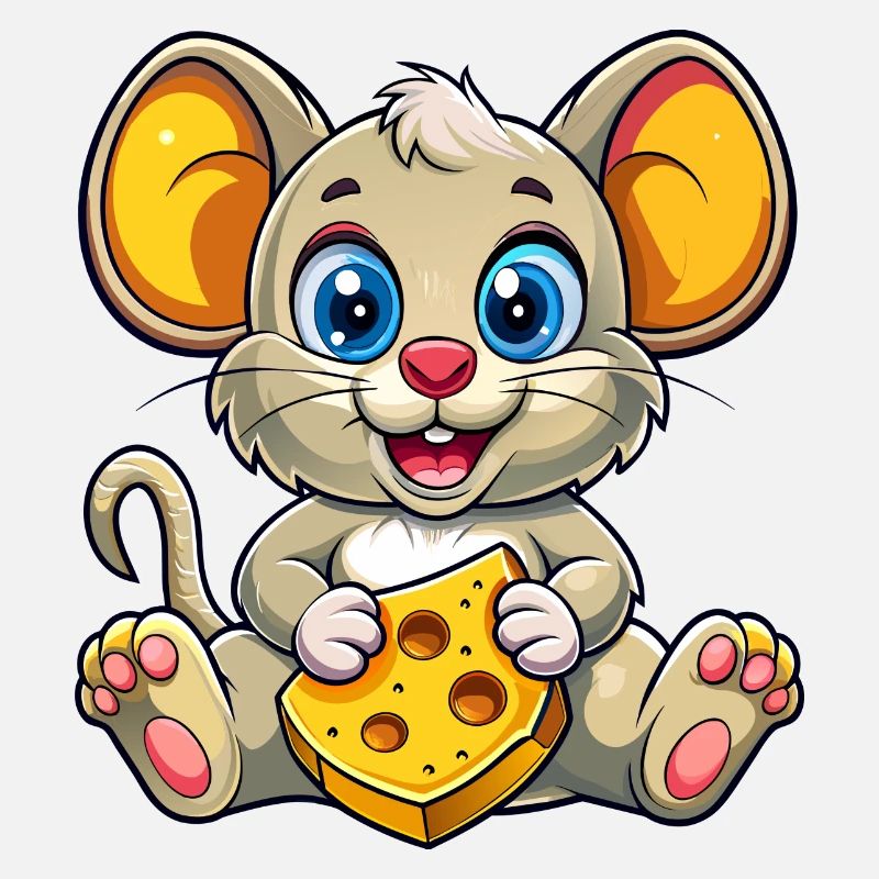 Käse liebende Maus