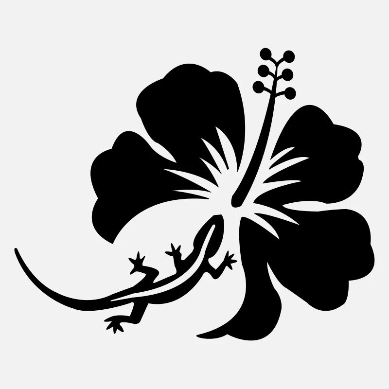 Margouillat hibiscus