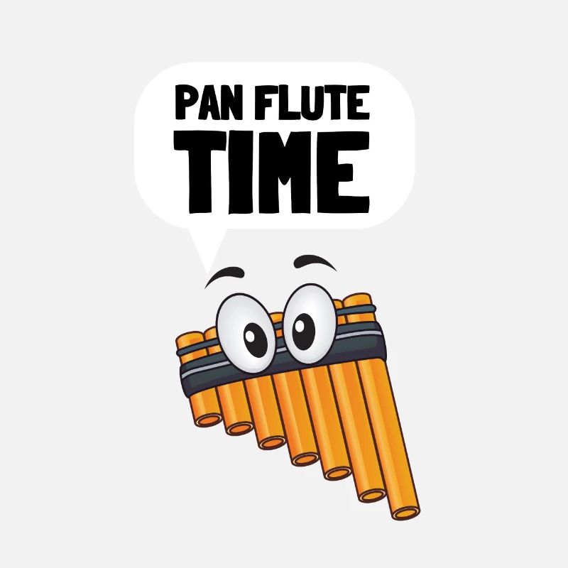 Pan Pipe Instrument Pérou Flûte de Pan en bois