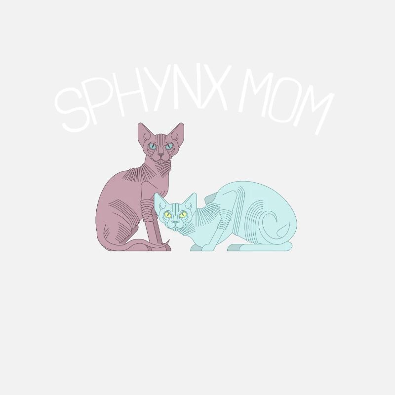 Sphynx Maman Chat Sans Poils Propriétaire de Chat