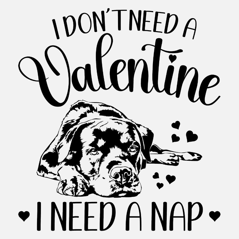 Rottweiler Valentinstag Hunde Hund Wilsigns