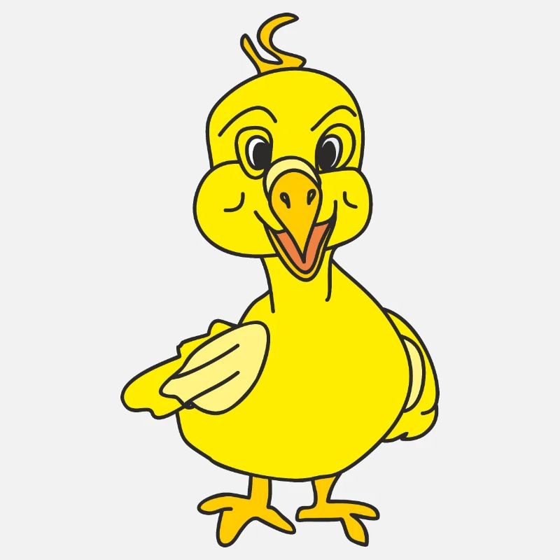 Caneton jaune