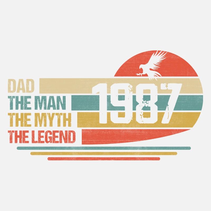Bester Vater der Welt seit 1987 Vatertag