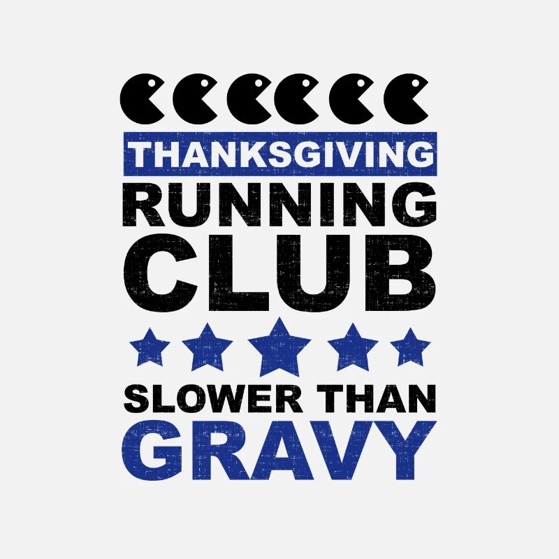 Club de course de Thanksgiving plus lent que la sauce
