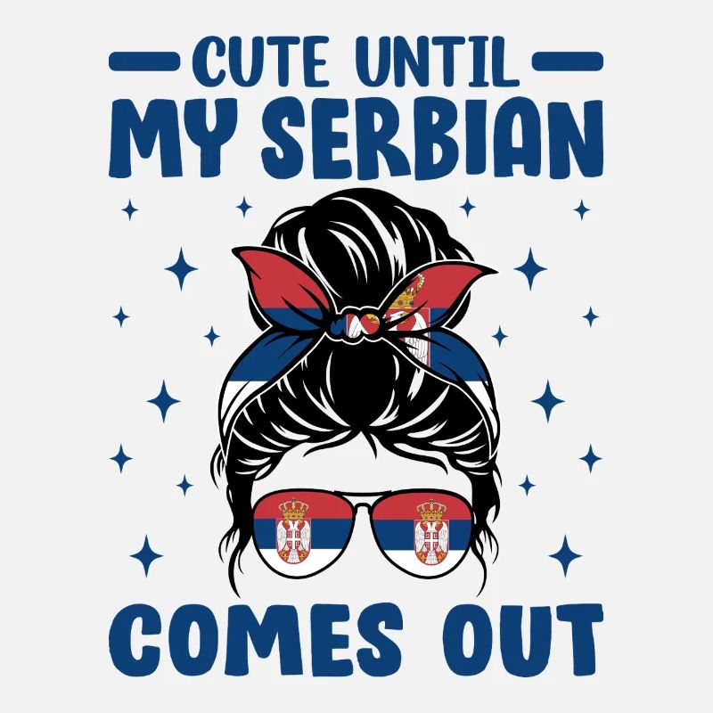 Mignon Jusqu’à ce que mon serbe sorte Chignon en désordre Serbe