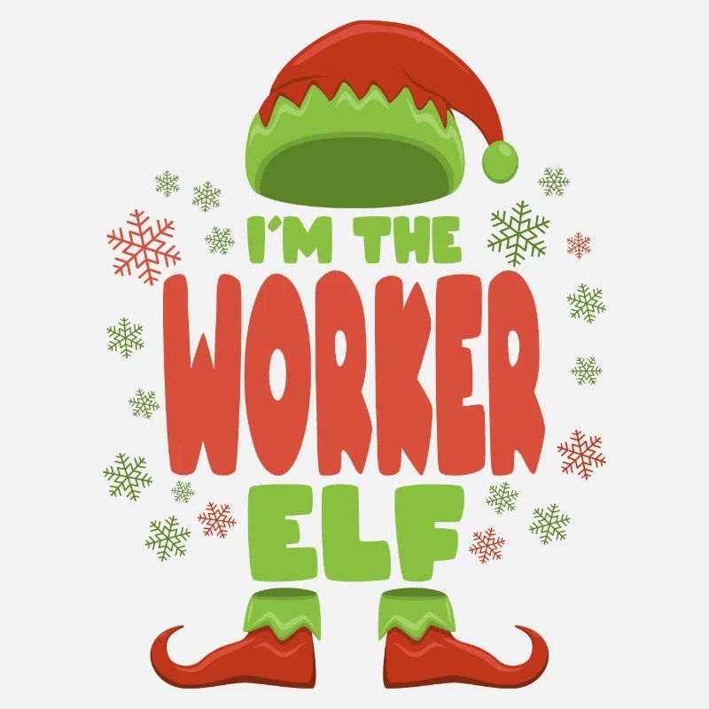 Elfe de Noël ouvrier