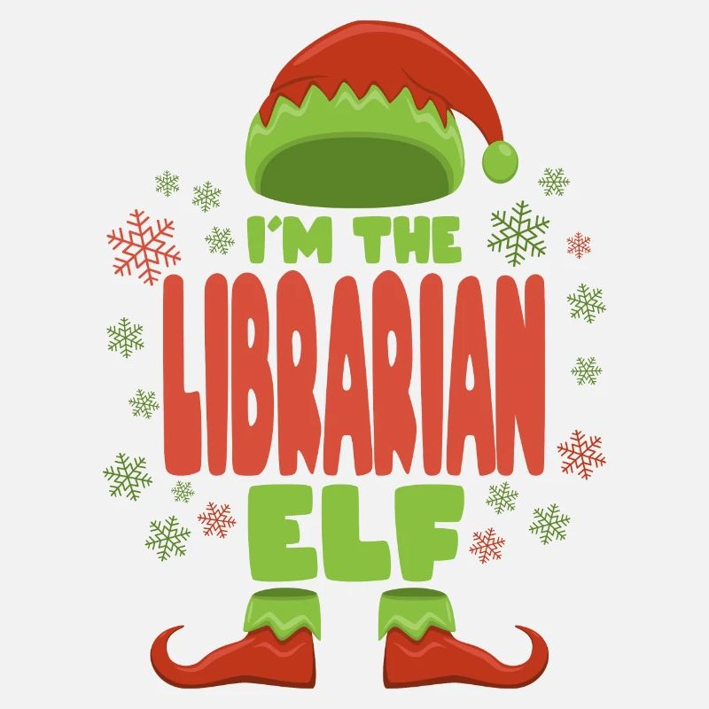 Bibliothécaire lutin de Noël