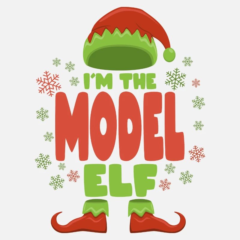 Modèle de lutin de Noël