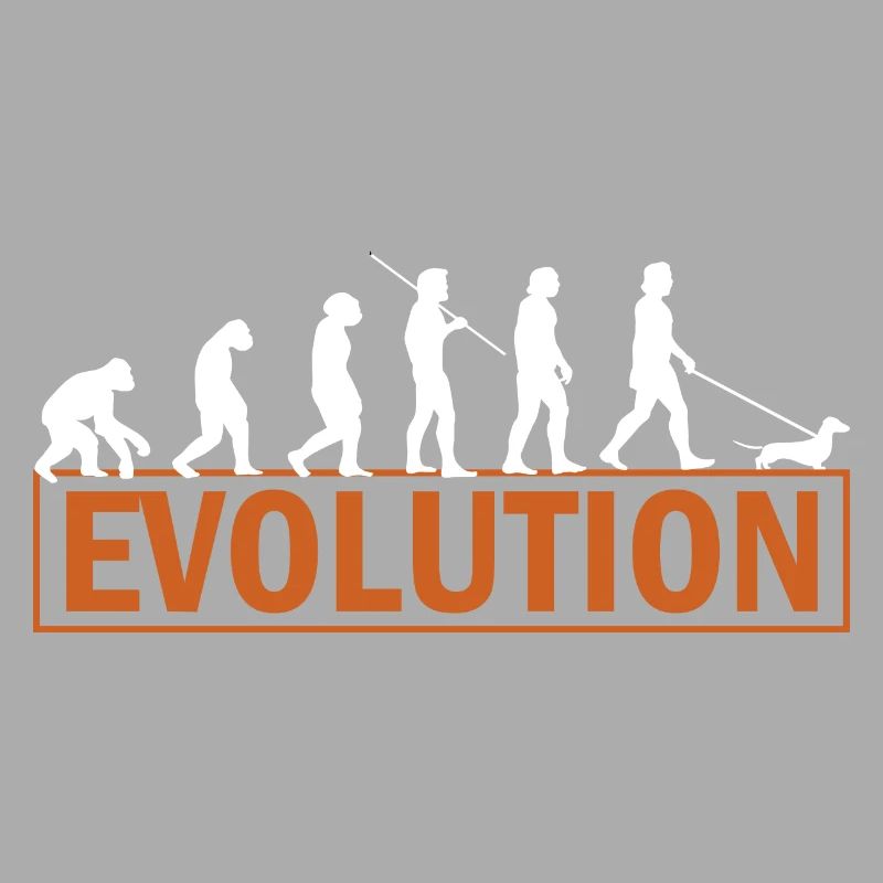 Idée cadeau Teckel Evolution Teckel Teckel