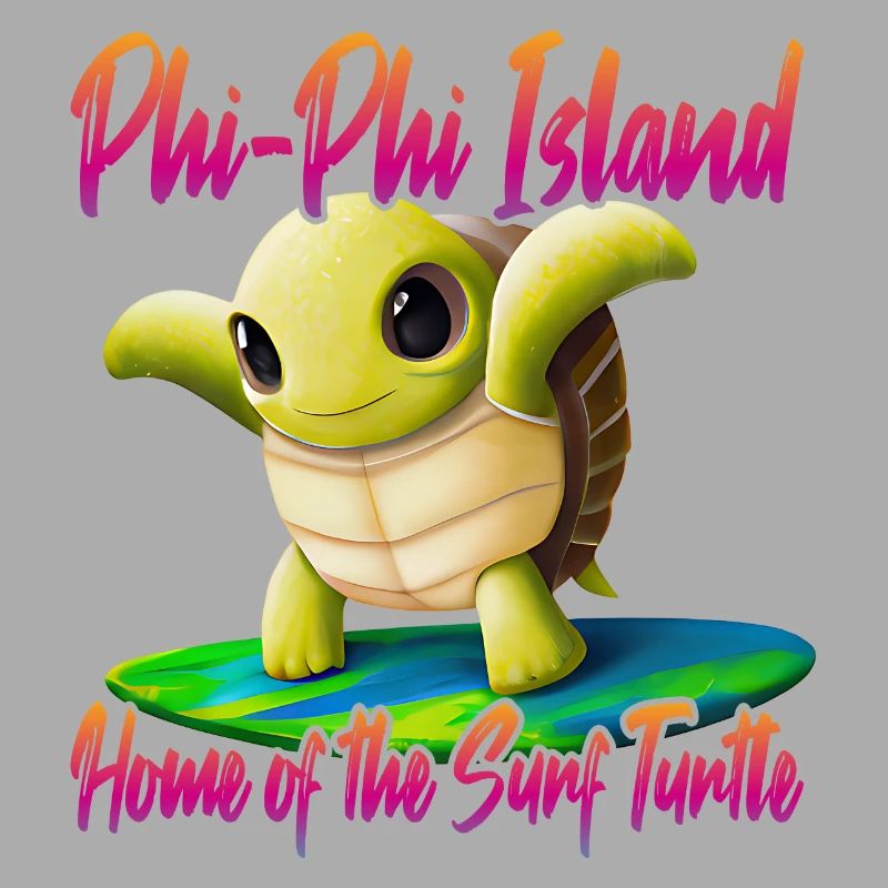 Phi Phi Islands Surf Turtle