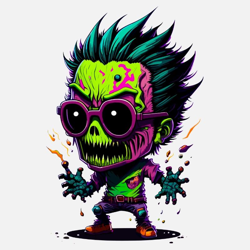Bunter cooler Zombie