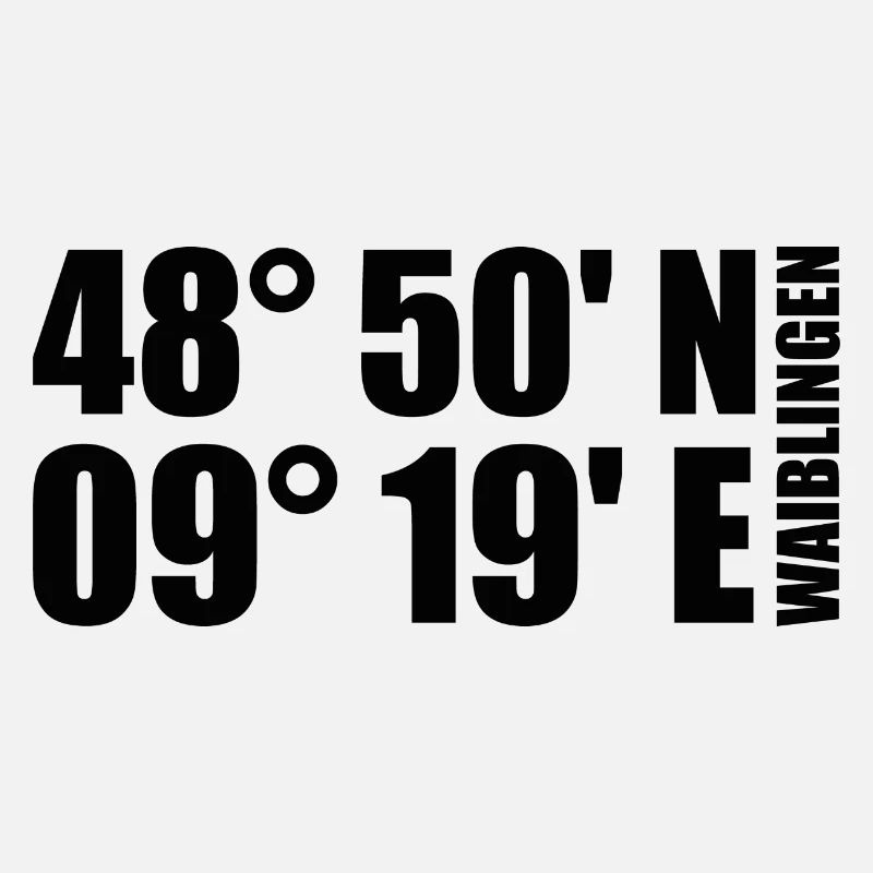Waiblingen coordinates