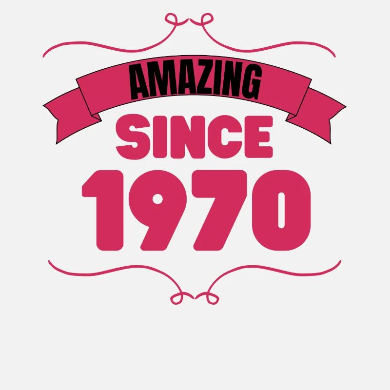 53. Geburtstag Geschenk Unglaublich seit 1970