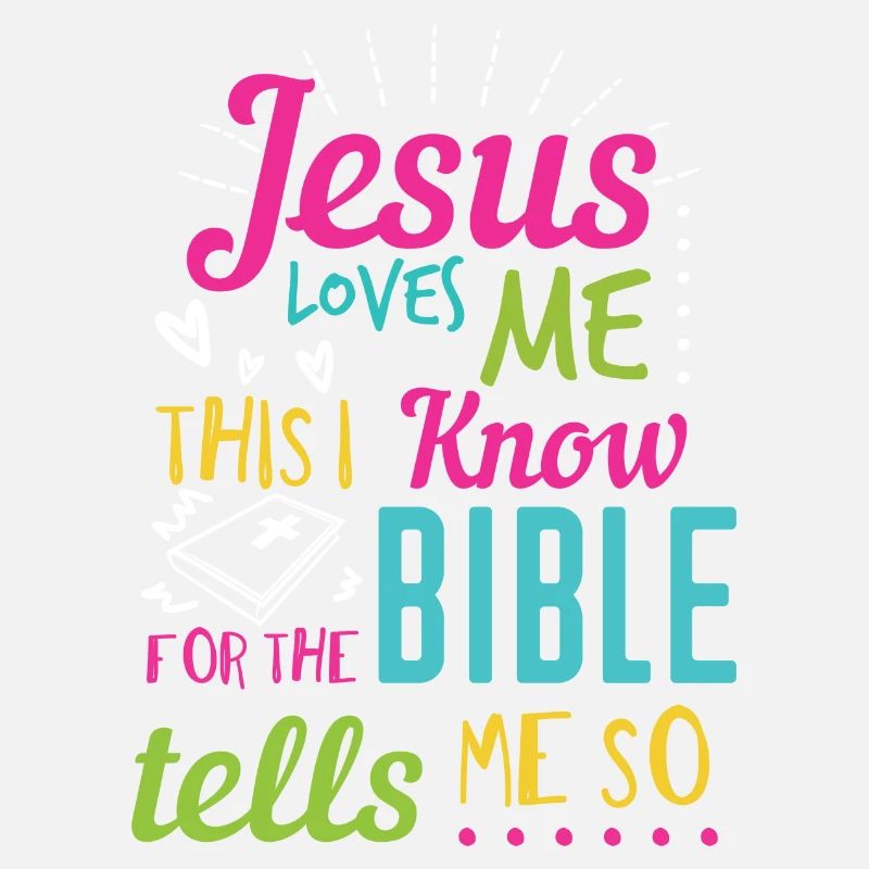 Jesus Design Ja Jesus liebt mich Geburtstagsgeschenkidee