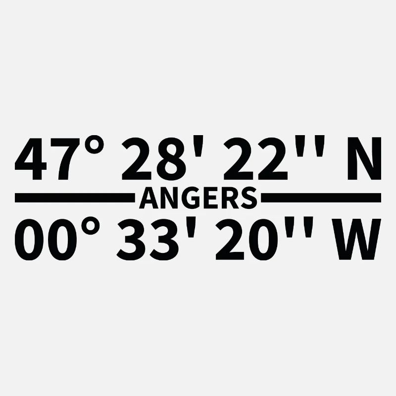Angers coordinates