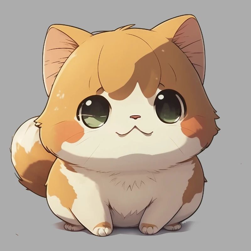 Chat | Chatons | Bébé chat | Chat d’anime mignon