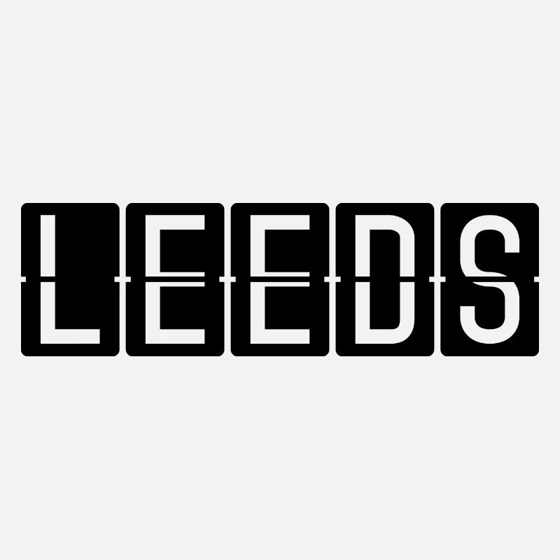 Panneau de l’aéroport de Leeds