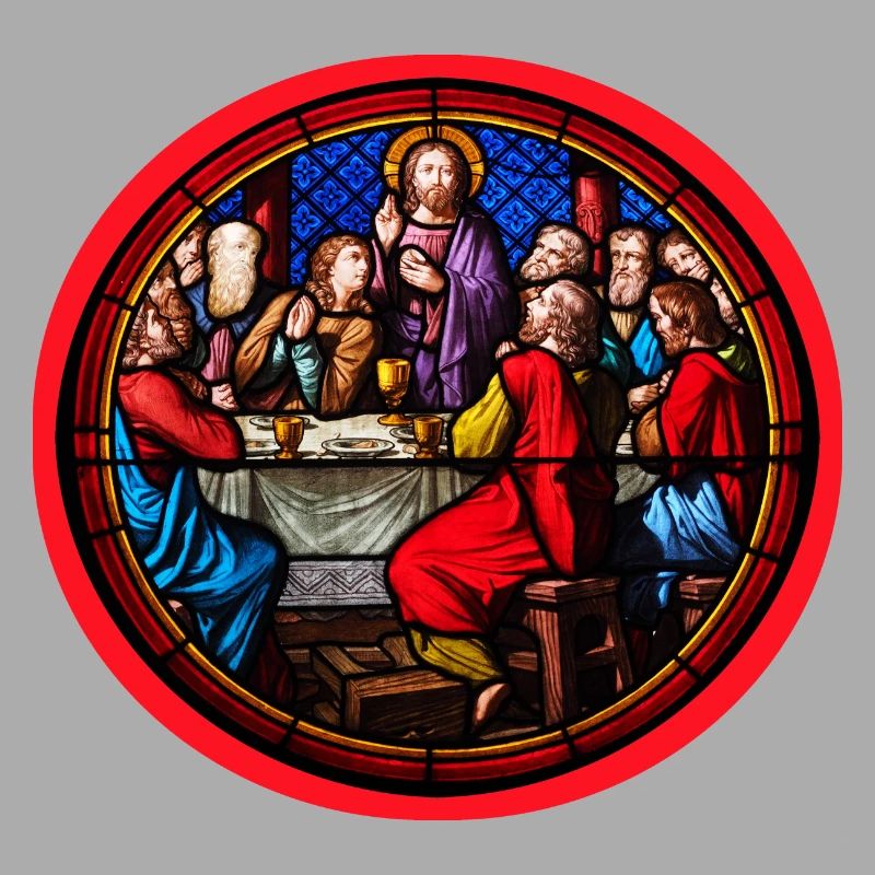 church window supper