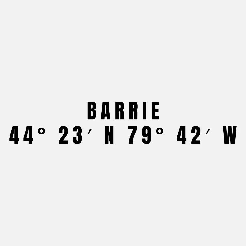 Barrie, Canada Coordonnées