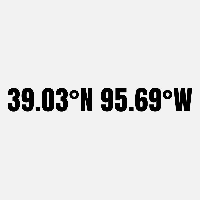 Topeka, Kansas, USA Coordinates