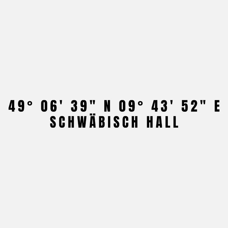 Coordonnées Schwabisch Hall, Bade-Wurtemberg