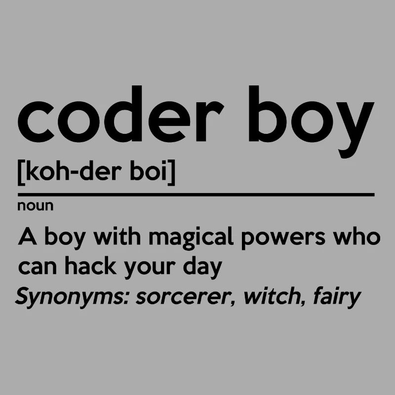 Coding Boy Definition Noun Software Developer Prog