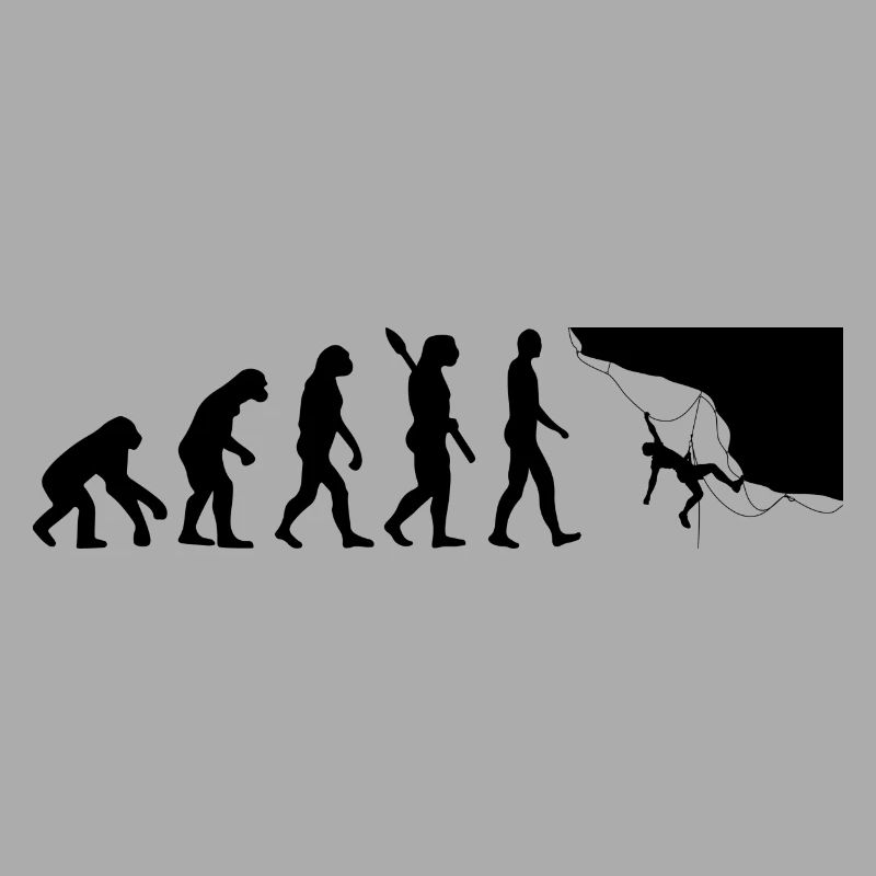 Evolution Graphic Climbing Climber Bouldering Boul