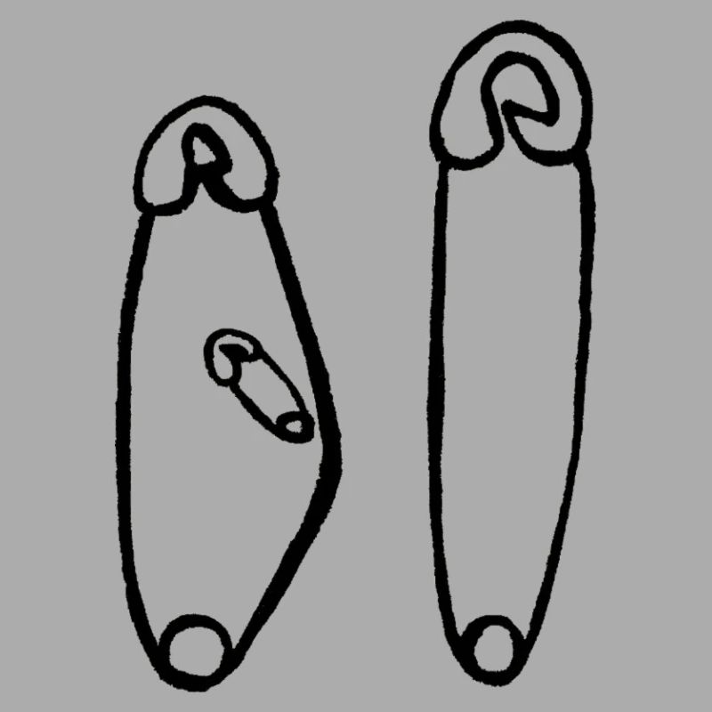 Épingles de sécurité grossesse