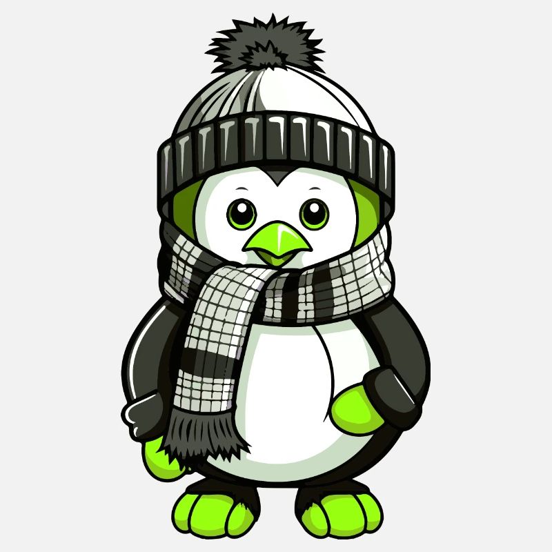 Bande dessinée d’hiver Pingouin