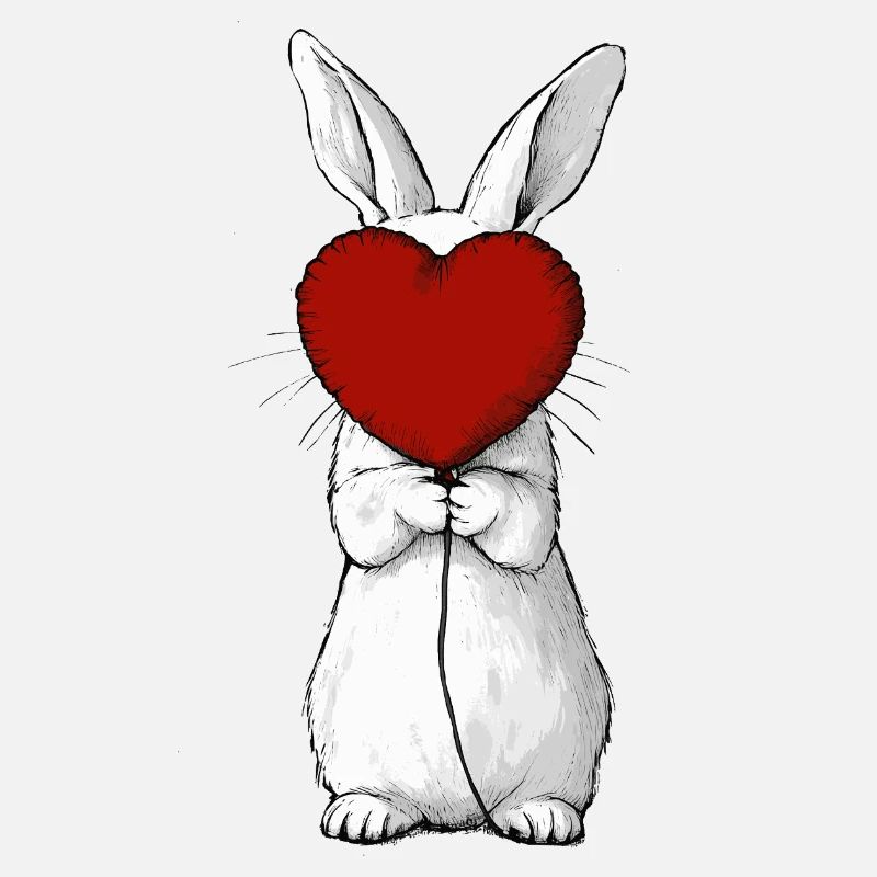 Câlin Cœur de Lapin