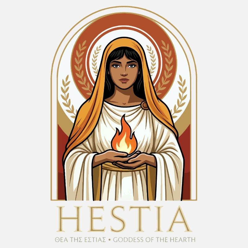 Hestia, Déesse du Feu Domestique