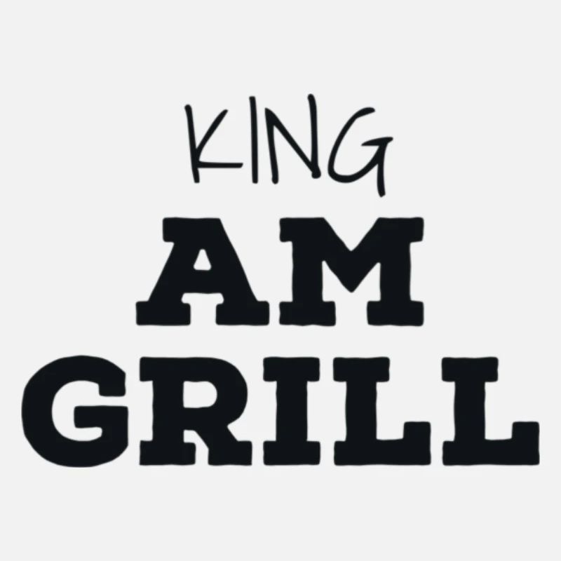King at the grill