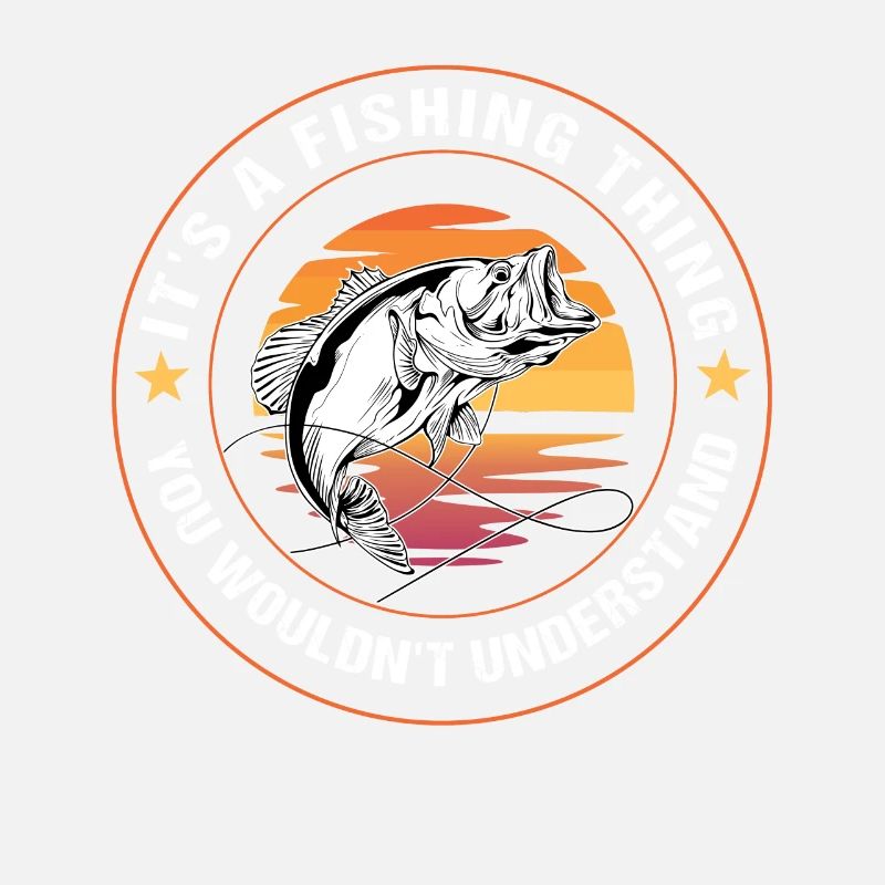 Lustiger Angler Spruch