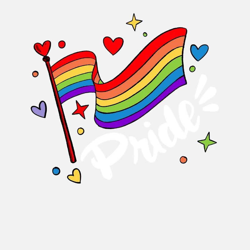 Pride LGBT Liebe gewinnt, wir sind queer und stolz