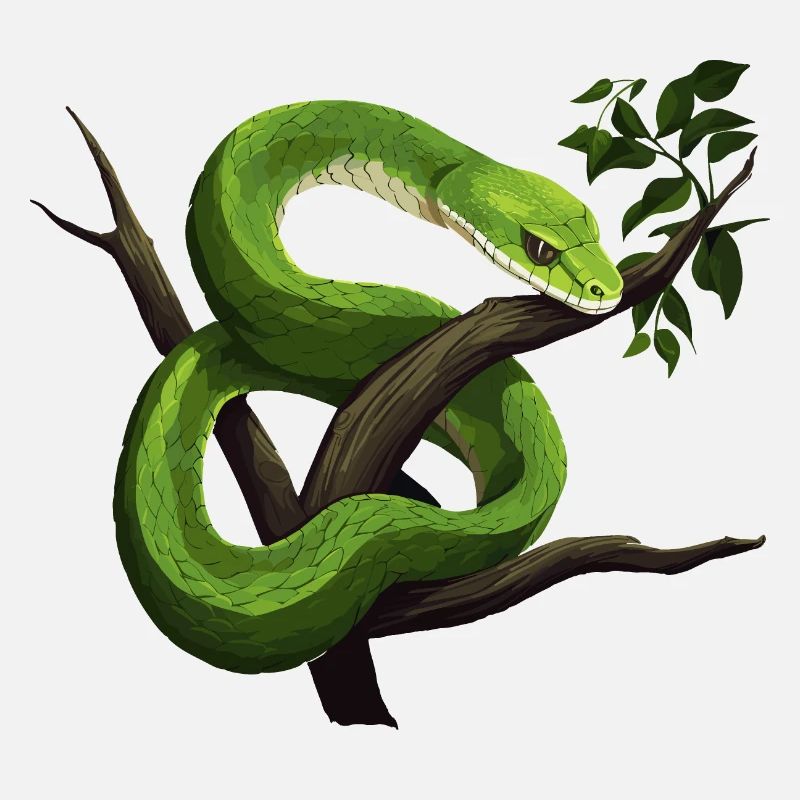 Serpent Mamba vert