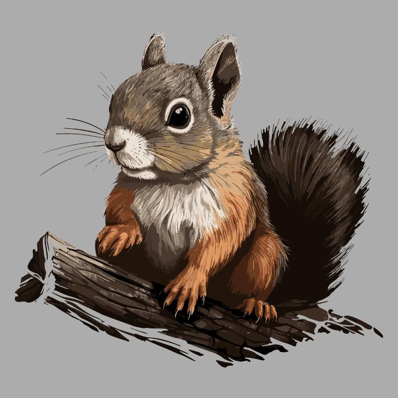 Eichhörnchen Wald Baumhörnchen Hörnchen