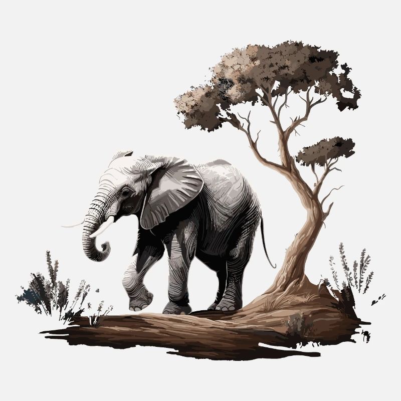 Elefant Afrika Asien Tier