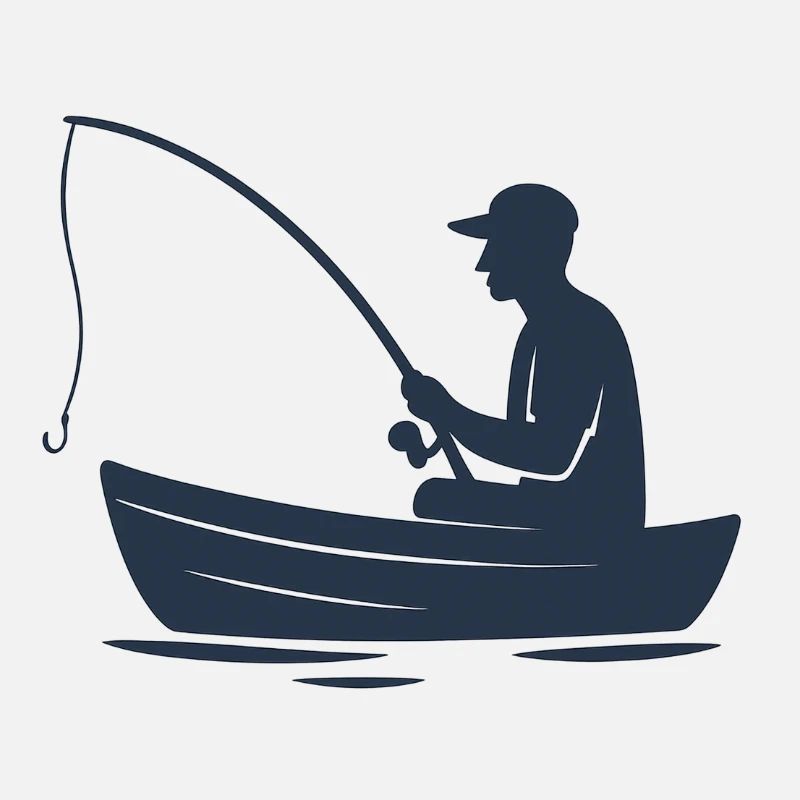 Fishing: peace, nature and playing with fish