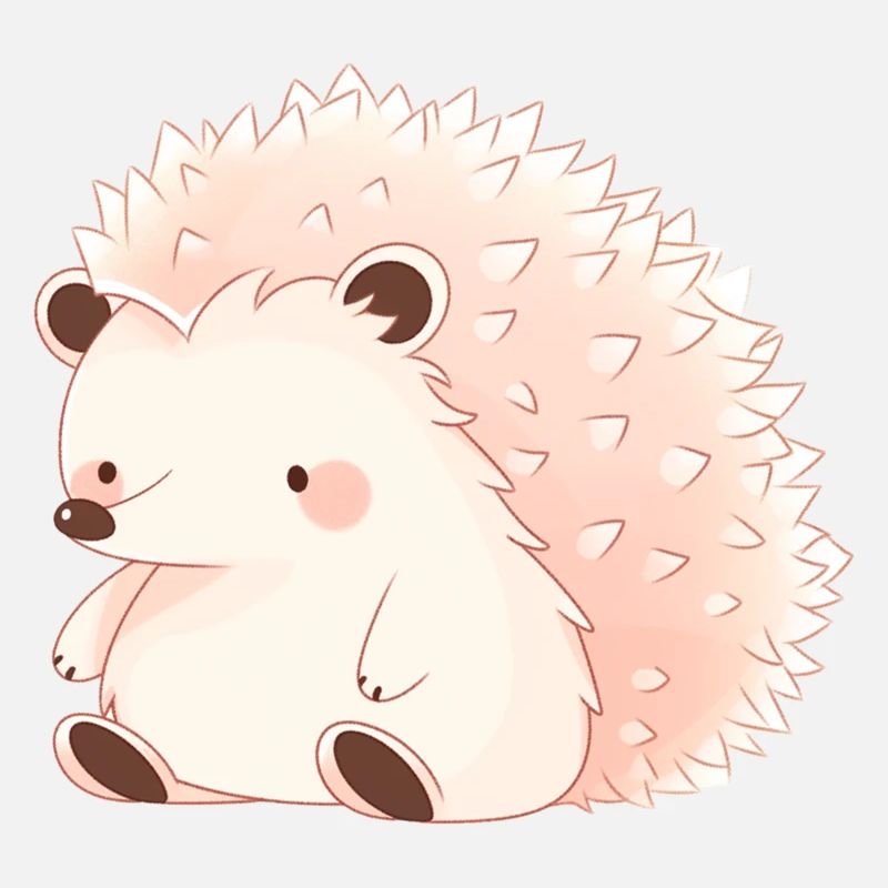 Süßer Vintage Igel