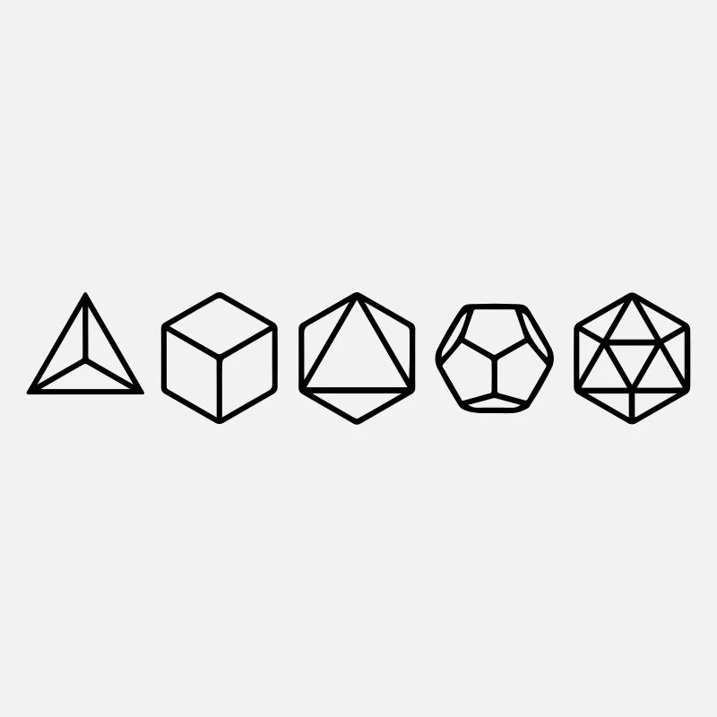 Platonic Solids, Sacred Geometry, Mathematics