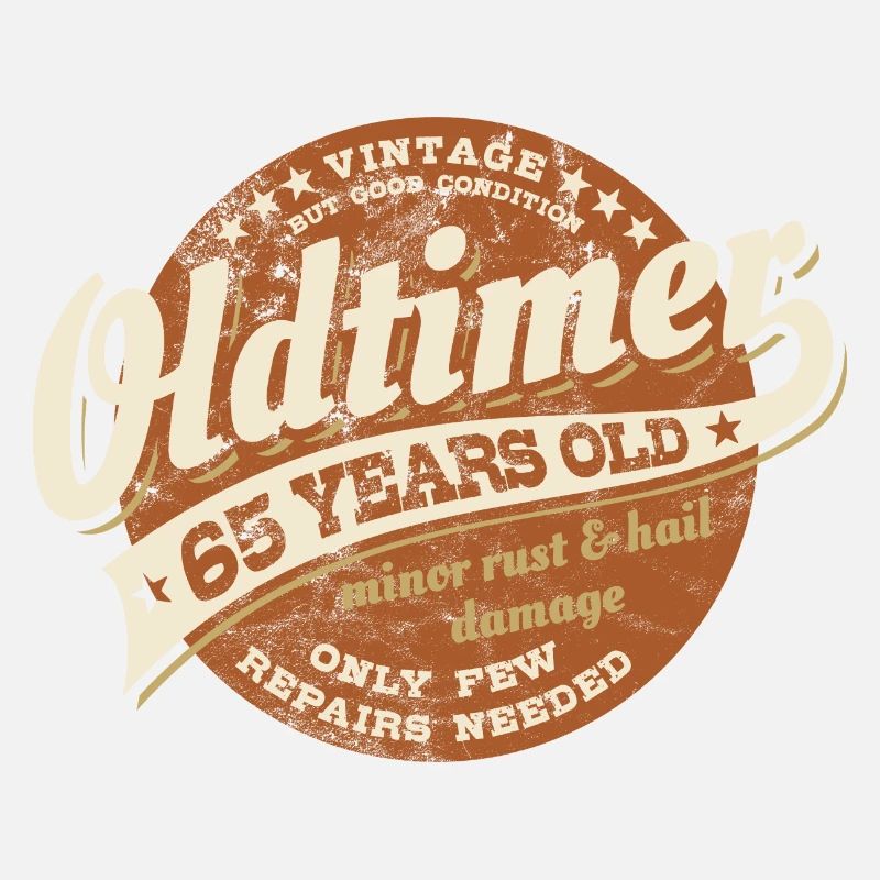 Vintage - Oldtimer - 65 ans - Anniversaire